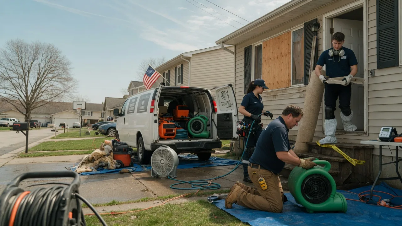Water Damage Restoration in Goose Lake, IA near me